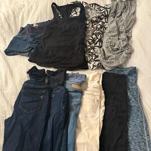 A Pea in the Pod/Athleta/Gap maternity clothes